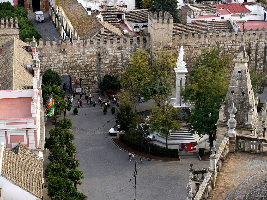 bird-eye  view from Giralda
